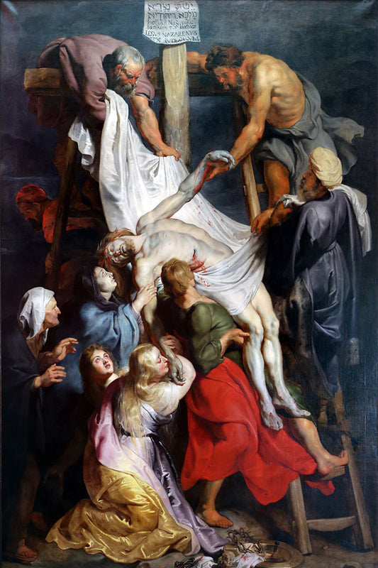 Pintura A Descida Da Cruz Peter Paul Rubens
