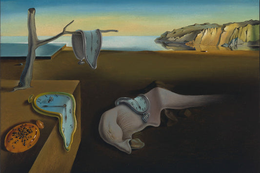 Pintura A Persistência da Memória de Salvador Dalí