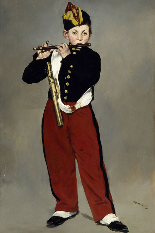 Pintura O Tocador de Pífaro de Édouard Manet