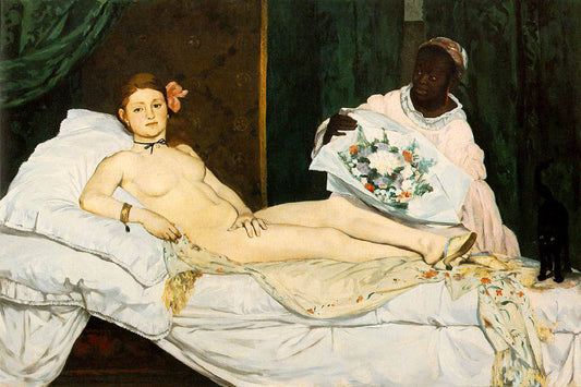 Pintura Olympia de Édouard Manet