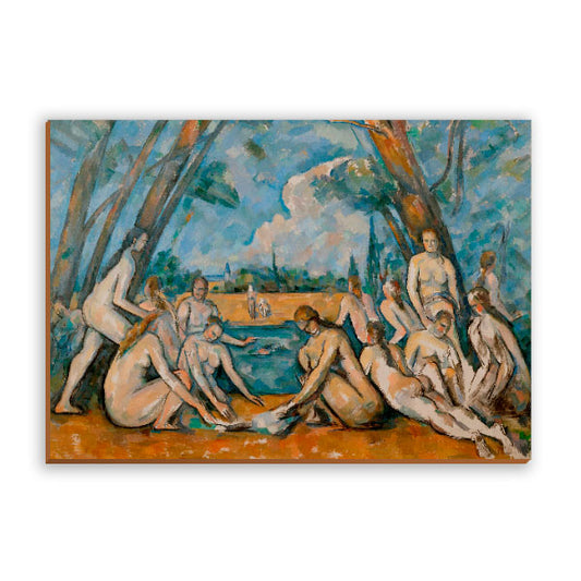 Quadro Decorativo As Banhistas Paul Cézanne