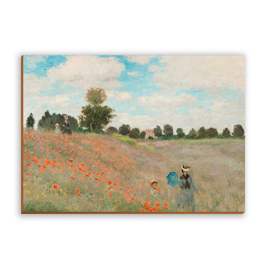 Quadro Decorativo Campo de Papoulas Monet