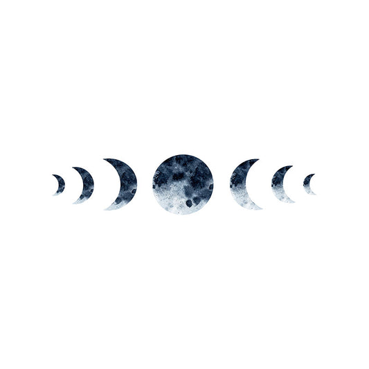 Quadro Decorativo Fases Da Lua