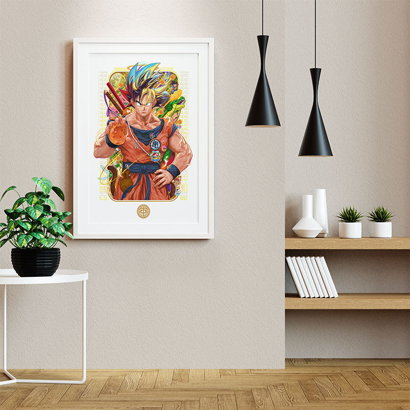 Quadro Decorativo Goku Dragon Ball