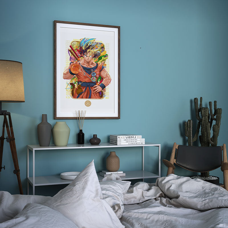 Quadro Decorativo Goku Dragon Ball