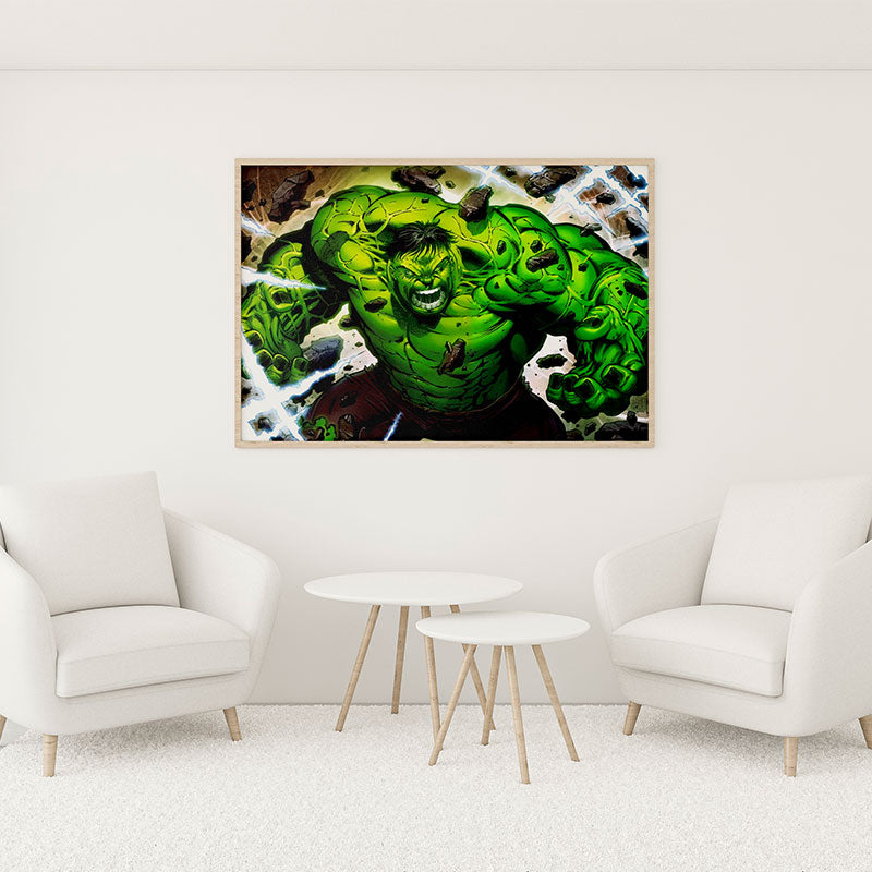 Quadro Decorativo Incrível Hulk