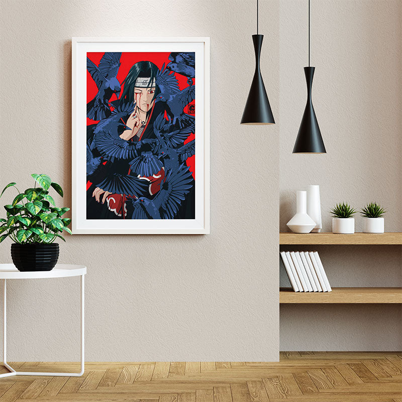 Quadro Decorativo Itachi Uchiha