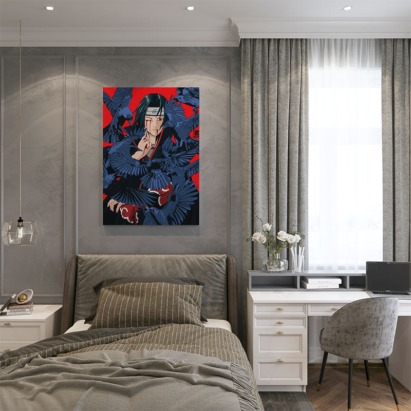 Quadro Decorativo Itachi Uchiha