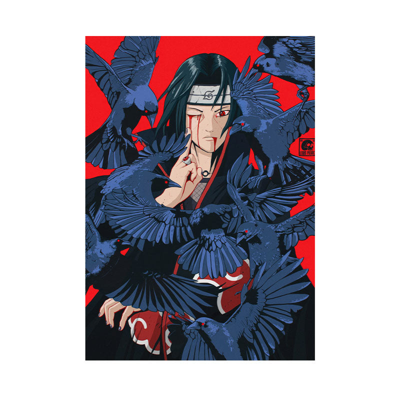 Quadro Decorativo Itachi Uchiha