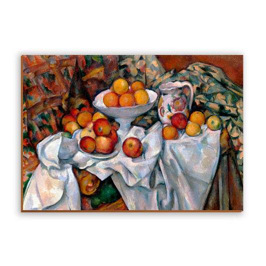 Quadro Decorativo Maçãs e Laranjas Paul Cézanne