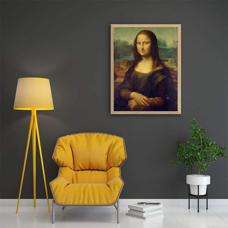 Quadro Decorativo Mona Lisa Leonardo da Vinci