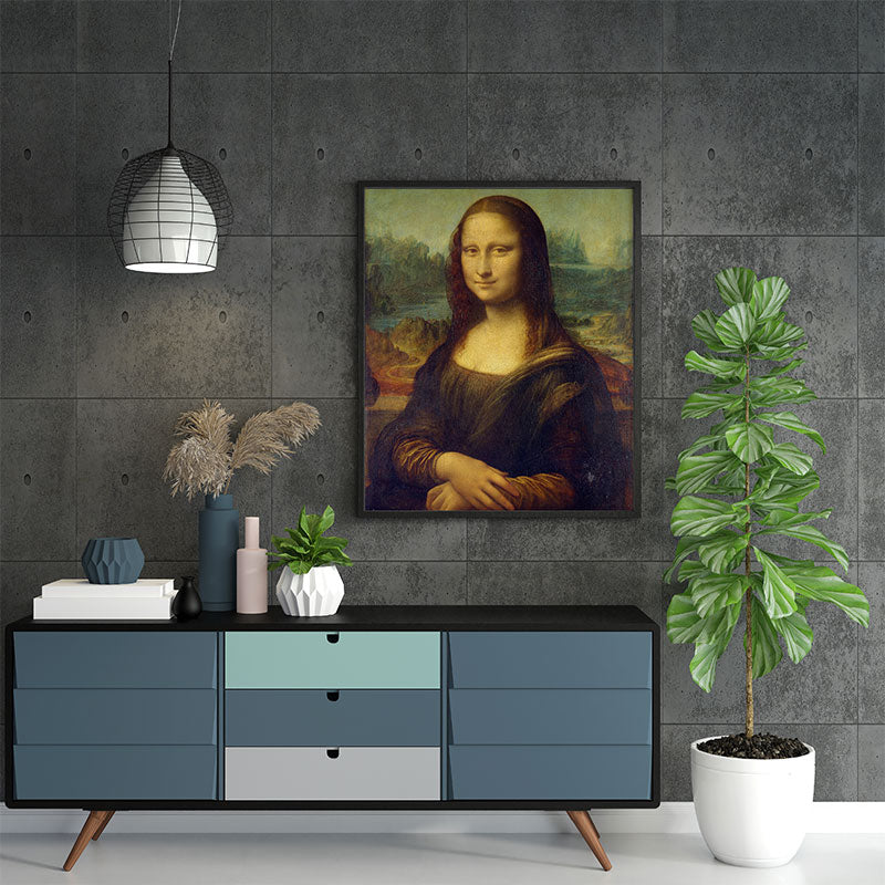 Quadro Decorativo Mona Lisa Leonardo da Vinci