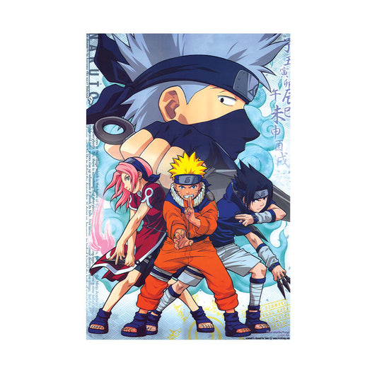 Quadro Decorativo Naruto Team 7