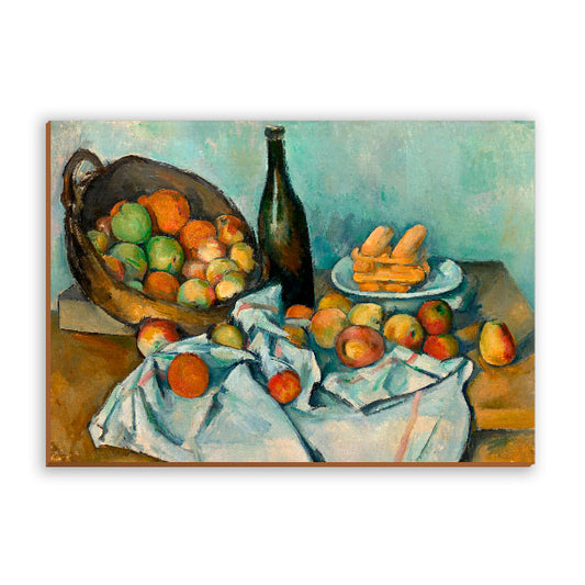 Quadro Decorativo O Cesto de Maçãs Paul Cézanne