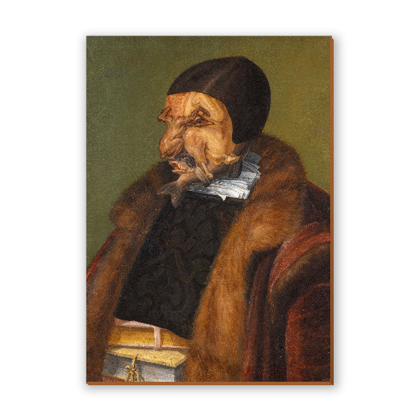 Quadro Decorativo O Jurista Giuseppe Arcimboldo