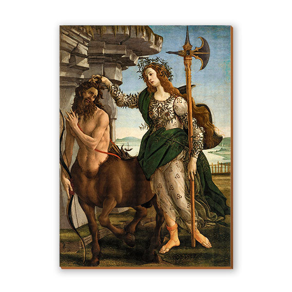 Quadro Decorativo Palas e o Centauro Botticelli