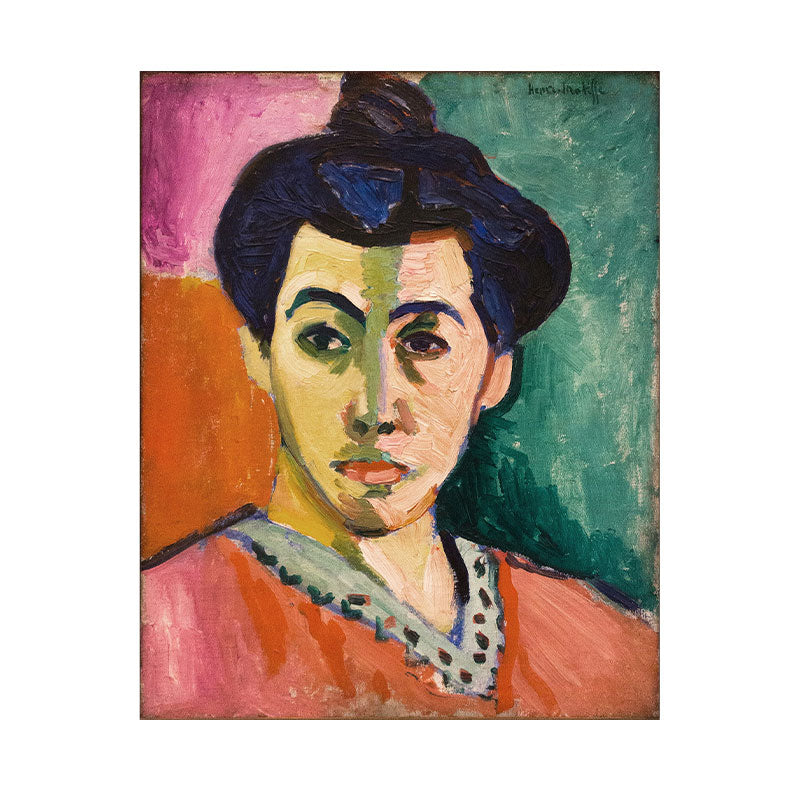 Quadro Decorativo Retrato de Madame Matisse