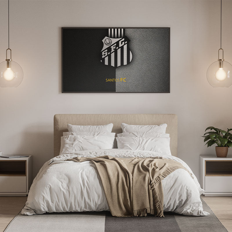 Quadro Decorativo Santos Futebol Clube