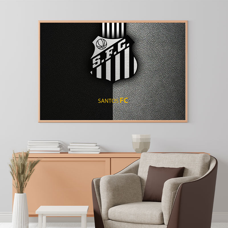 Quadro Decorativo Santos Futebol Clube