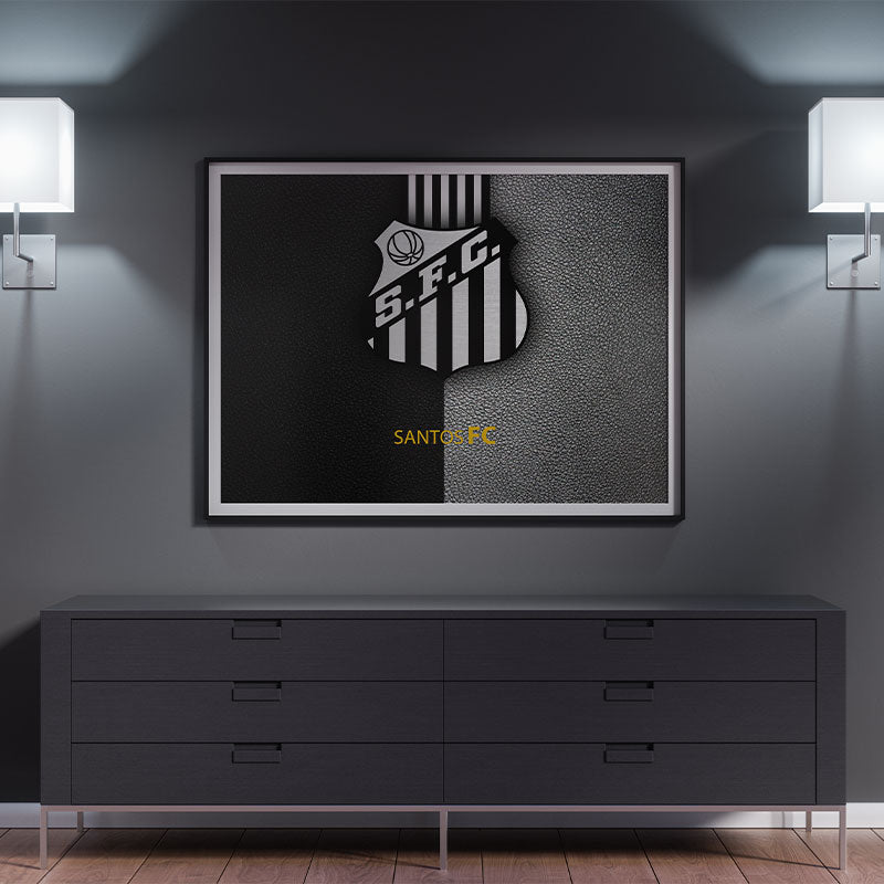 Quadro Decorativo Santos Futebol Clube