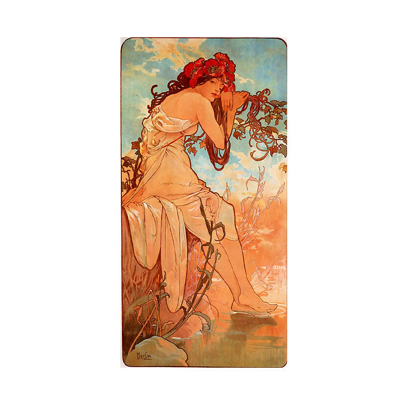 Quadro Decorativo Verão Alphonse Mucha