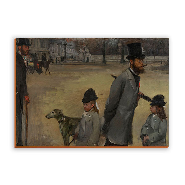Quadro Place de La Concorde Edgar Degas