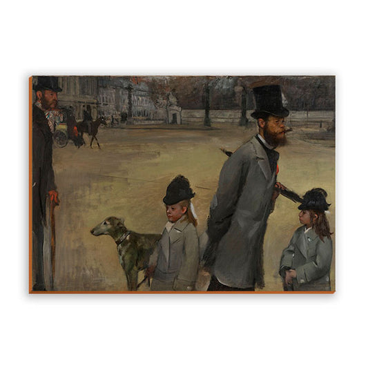 Quadro Place de La Concorde Edgar Degas