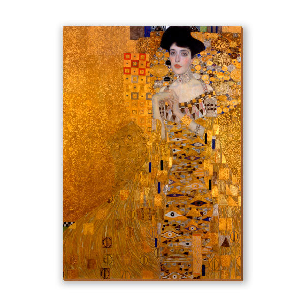 Quadro Retrato de Adele Bloch-Bauer I Gustav Klimt